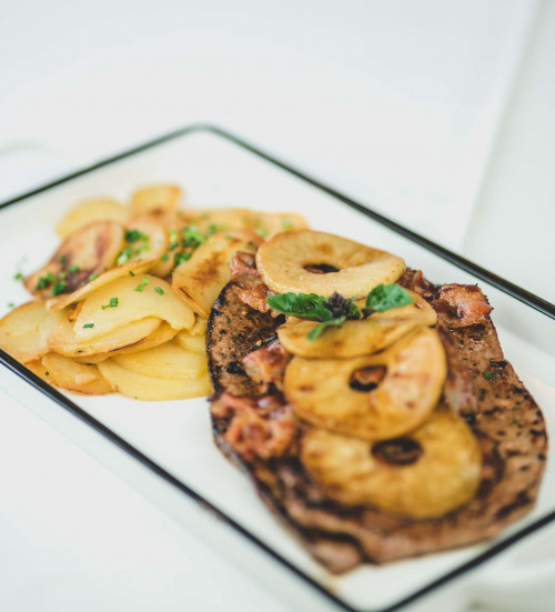 Kalbsleber Tiroler Art Kalbsleber Tiroler Art