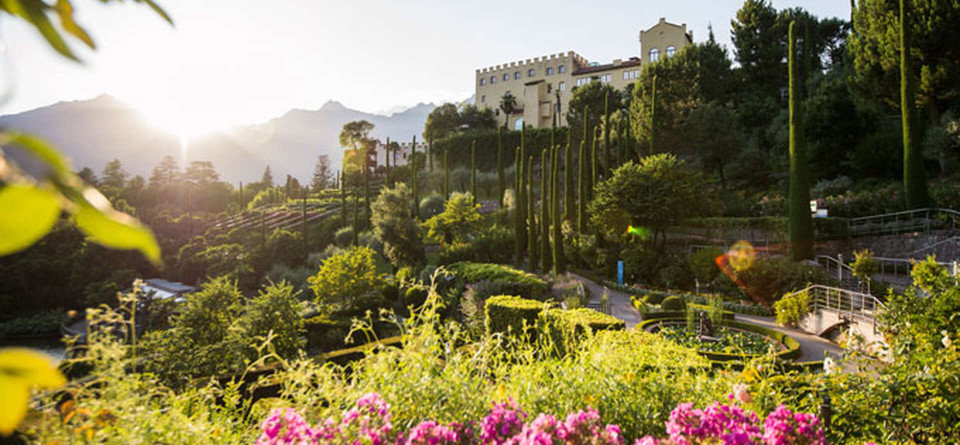 Die Gärten von Schloss Trauttmansdorff